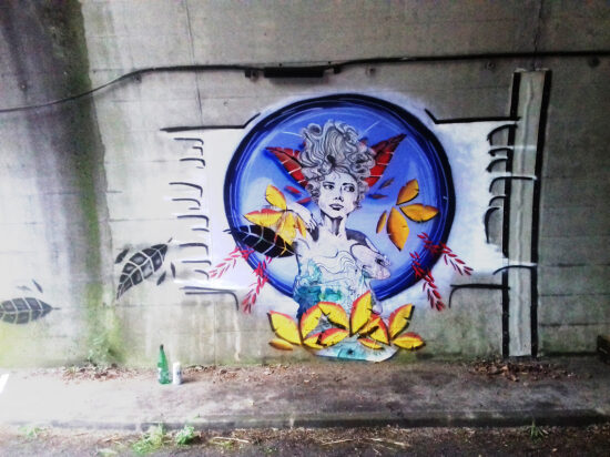 fresque en Isère