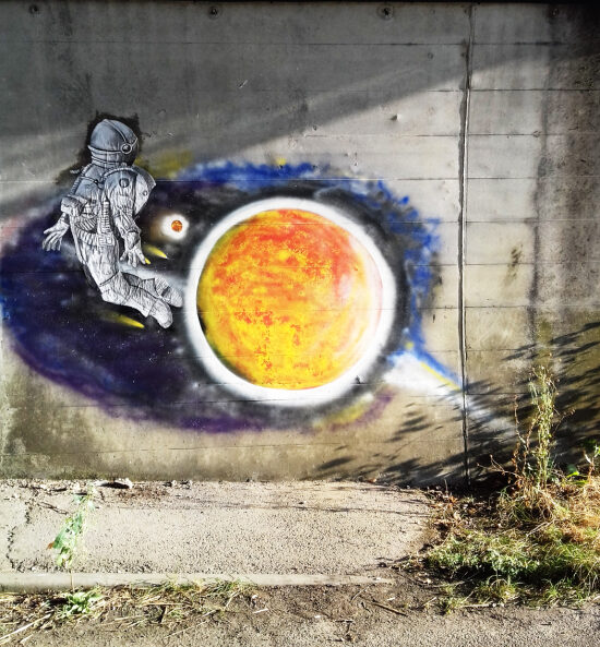 fresque en Isère