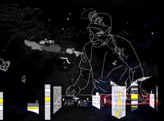 Extraits de projections vidéo