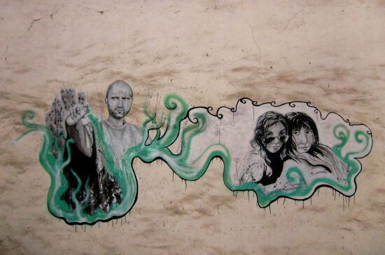 Graff / collage Hérault 2014